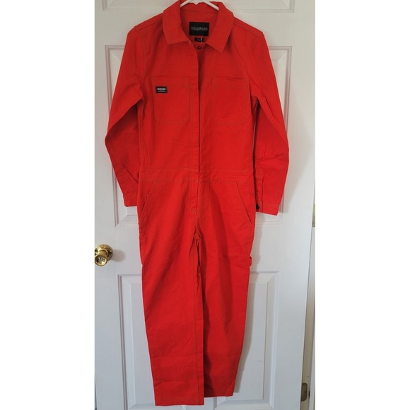 Wildfang Pants - Wildfang Essential Long Sleeve Jumpsuit Red Size XS NWT Coveralls